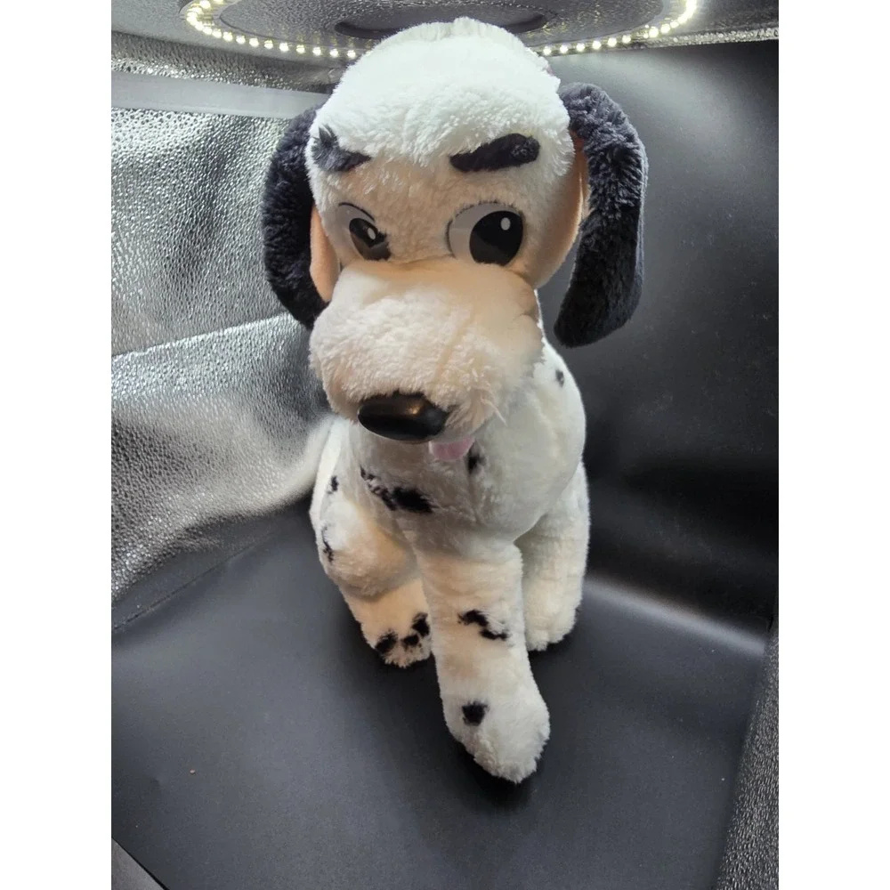 Disney 101 Dalmations 1991 Pongo Plush Stuffed Toy Animal Vintage NO Collar 15in